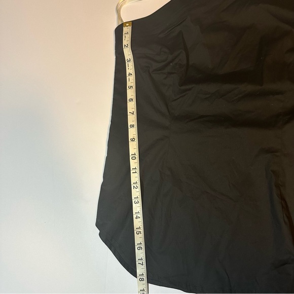 Tracy Reese One Shoulder Top Blouse Black Open Sleeve Side Button Up - Picture 10 of 11